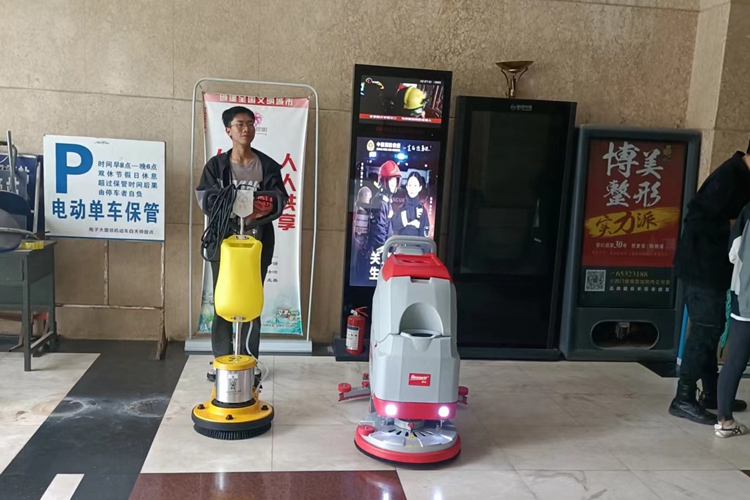 物業(yè)公司，酒店，寫字樓使用洗地機，單擦機有哪些優(yōu)勢？