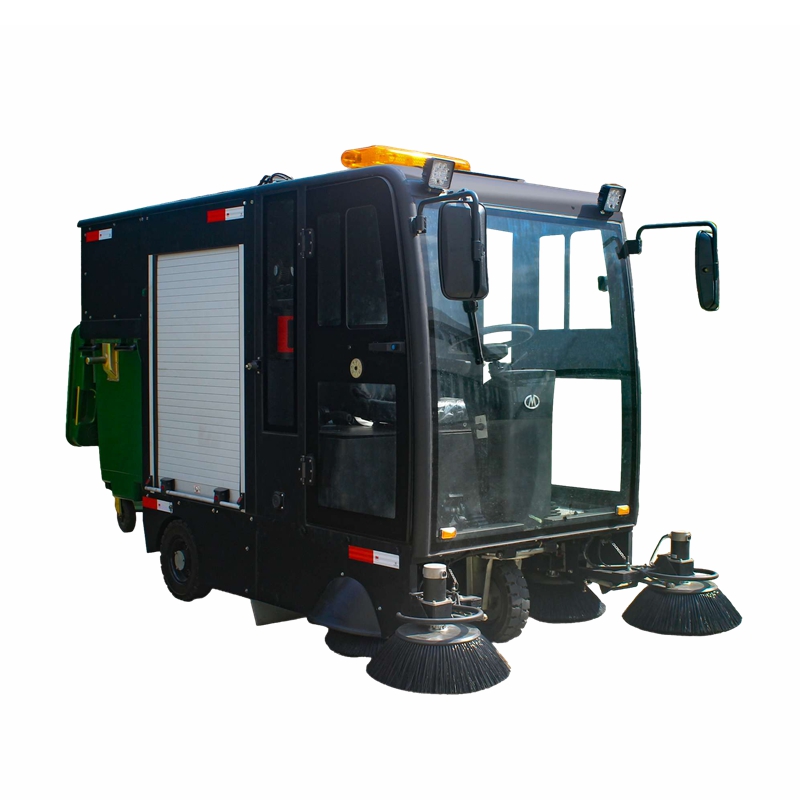 格美桶式電動掃地車 240L和660L垃圾桶自由切換