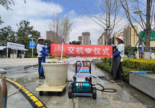 云南寶來潔(大農)兩相電 三相電 高壓清洗機 150公斤 250公斤 高壓清洗清潔設備 澤濟保潔交機案例 